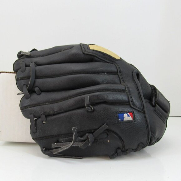 Wilson Youth Black RHT Adjustable Cuff Five Finger Baseball Glove 11" A2451 - Picture 3 of 8